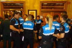 Foto 4 - Fotos: Entrega de medallas y condecoraciones a los policías locales de Soria