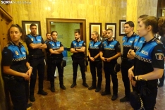 Foto 10 - Fotos: Entrega de medallas y condecoraciones a los polic&iacute;as locales de Soria