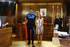 Foto 16 - Fotos: Entrega de medallas y condecoraciones a los polic&iacute;as locales de Soria