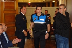 Foto 20 - Fotos: Entrega de medallas y condecoraciones a los polic&iacute;as locales de Soria