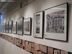 Inauguración de la exposición 'El Collado, un paseo comercial a pie de calle'. /SN