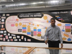 Inauguración de la exposición 'El Collado, un paseo comercial a pie de calle'. /SN