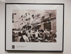 Inauguración de la exposición 'El Collado, un paseo comercial a pie de calle'. /SN