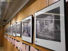 Inauguración de la exposición 'El Collado, un paseo comercial a pie de calle'. /SN