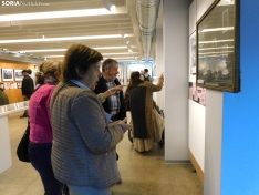 Inauguración de la exposición 'El Collado, un paseo comercial a pie de calle'. /SN