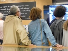 Inauguración de la exposición 'El Collado, un paseo comercial a pie de calle'. /SN
