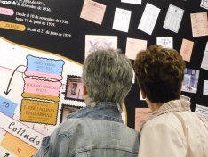 Inauguración de la exposición 'El Collado, un paseo comercial a pie de calle'. /SN