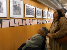 Inauguración de la exposición 'El Collado, un paseo comercial a pie de calle'. /SN