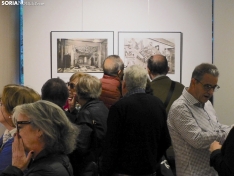 Inauguración de la exposición 'El Collado, un paseo comercial a pie de calle'. /SN