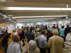 Inauguración de la exposición 'El Collado, un paseo comercial a pie de calle'. /SN