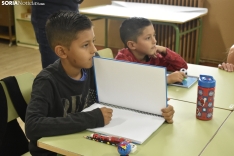 Reapertura de la escuela en Bayubas de Abajo.
