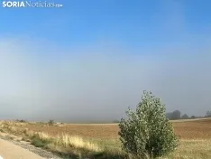 Foto 6 - Fotonoticia: La niebla se apodera del Puerto de la Bigornia a la entrada a Soria