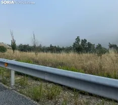Foto 3 - Fotonoticia: La niebla se apodera del Puerto de la Bigornia a la entrada a Soria