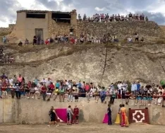 Foto 3 - La novillada de Deza se salda con una vuelta al ruedo, seis orejas y un rabo