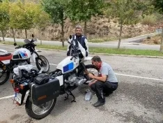 Foto 4 - Im&aacute;genes: 30 BMWs cl&aacute;sicas realizan una inolvidable ruta por Soria y La Rioja