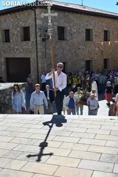 Procesión de San Miguel en Duruelo de la Sierra. 