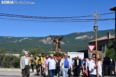 Procesión de San Miguel en Duruelo de la Sierra. 
