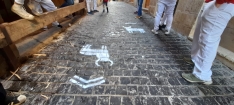 Foto 3 - Fotonoticia: Los agredeños marcan su propio ‘carril toro’