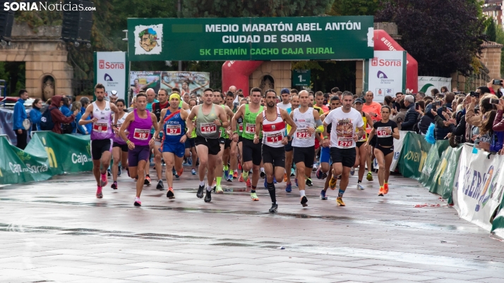 Estos son los cambios en el circuito de la Media Maratón Abel Antón de Soria