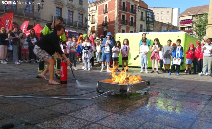 FOTOS | Los escolares protagonizan la Semana de la Prevenci&oacute;n en Soria