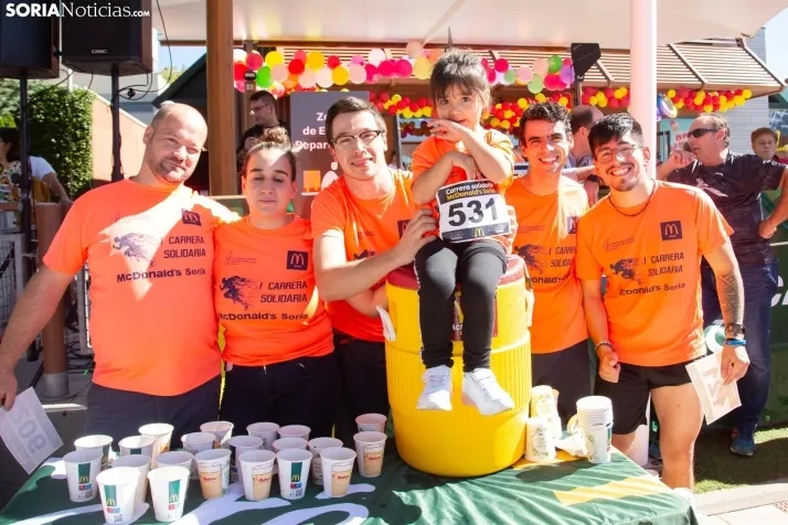 Deporte solidario en Camaretas McDonald's