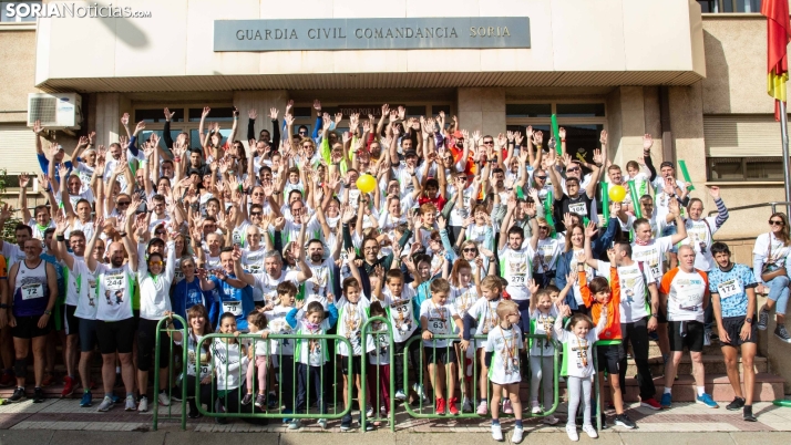 La Guardia Civil de Soria se prepara para una de sus pruebas más tradicionales: La Carrera Verde Pilar 2023
