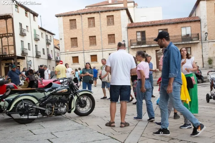 Concentración de Motos Antiguas en El Burgo