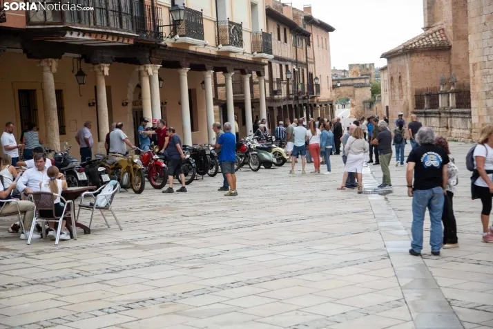 Concentración de Motos Antiguas en El Burgo