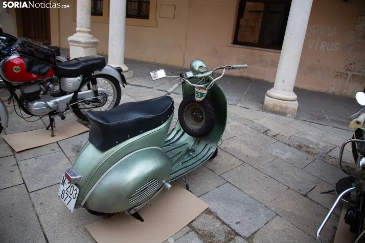 Concentración de Motos Antiguas en El Burgo