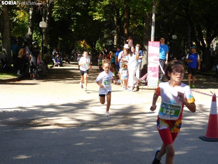 En fotos, el deporte se adue&ntilde;a de Soria en la carrera popular de categor&iacute;as infantiles 