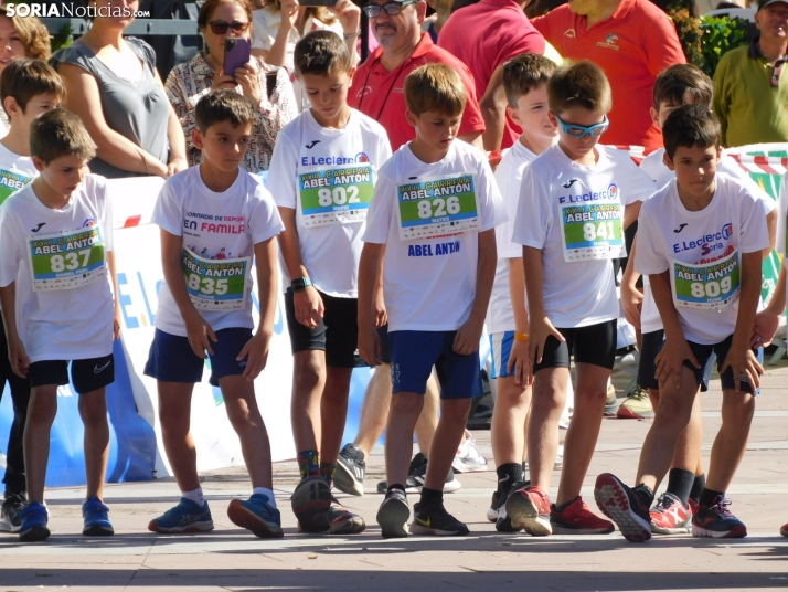 En fotos, el deporte se adue&ntilde;a de Soria en la carrera popular de categor&iacute;as infantiles 