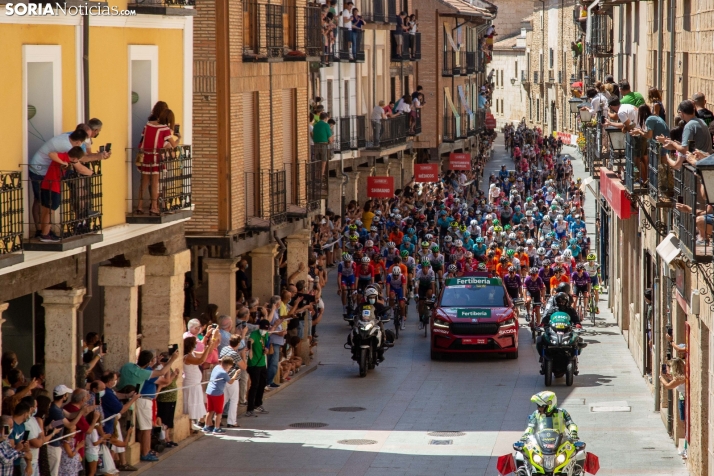 ¿Cuántas veces ha pasado La Vuelta Ciclista a España por Soria y quiénes han sido sus ganadores?