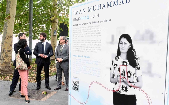 García-Gallardo alaba el trabajo de la Junta por acercar a la sociedad la realidad de las víctimas del terrorismo