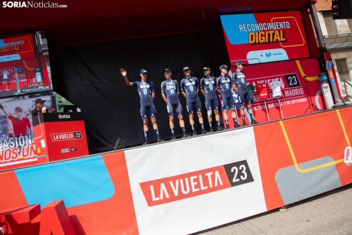 La Vuelta Ciclista a España en Ólvega 2023