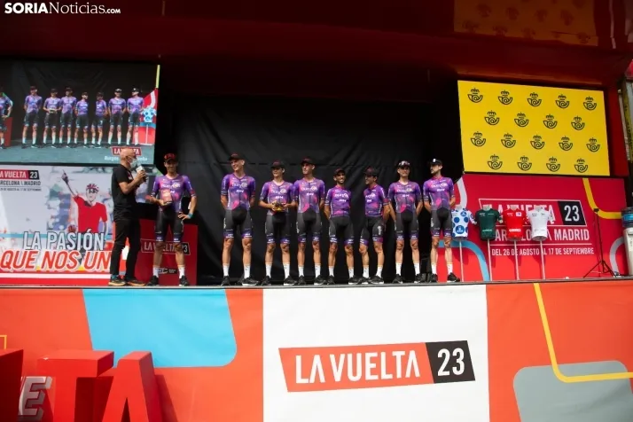 La Vuelta Ciclista a España en Ólvega 2023