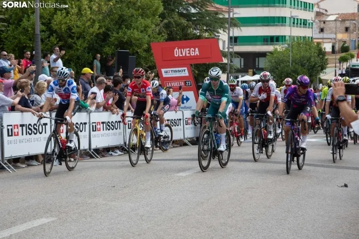 La Vuelta Ciclista a España en Ólvega 2023