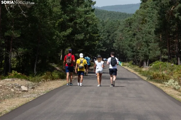 La Vuelta Ciclista en la Laguna Negra