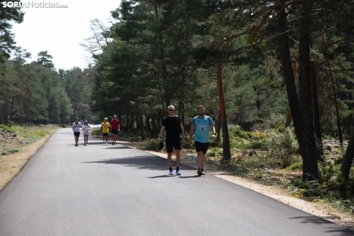 La Vuelta Ciclista en la Laguna Negra