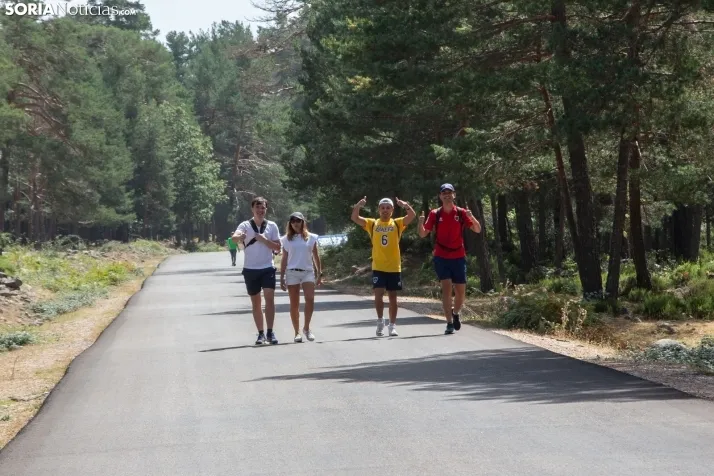 La Vuelta Ciclista en la Laguna Negra