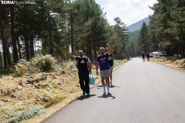 La Vuelta Ciclista en la Laguna Negra