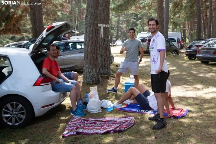 La Vuelta Ciclista en la Laguna Negra