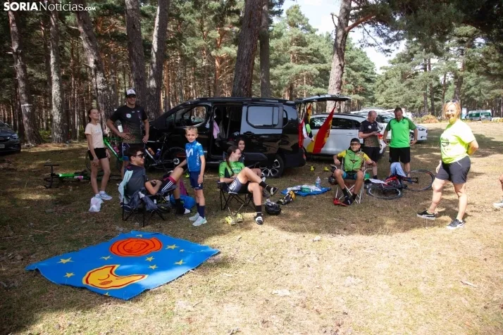 La Vuelta Ciclista en la Laguna Negra