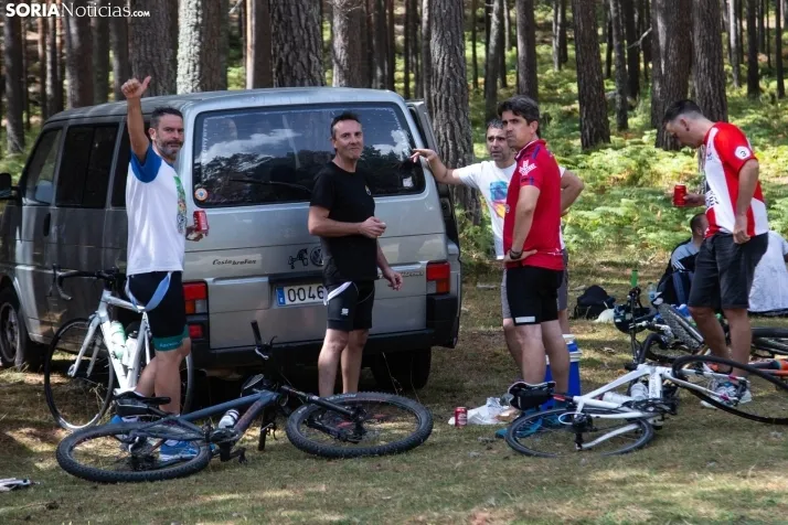La Vuelta Ciclista en la Laguna Negra