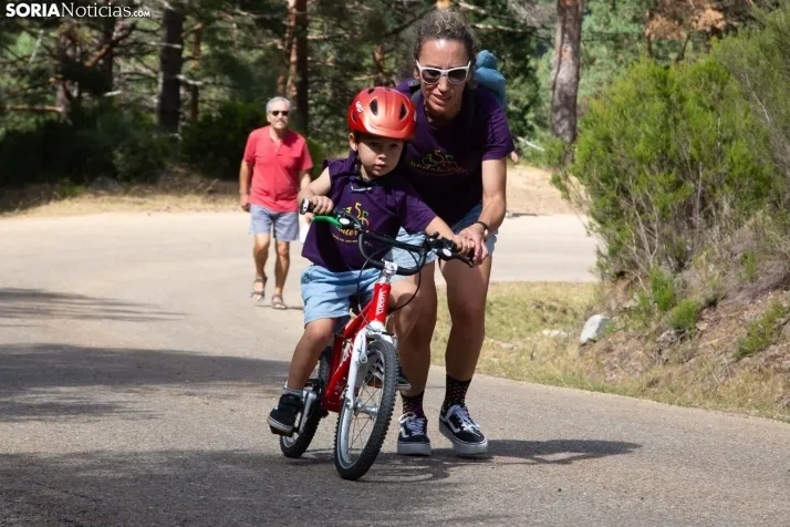 La Vuelta Ciclista en la Laguna Negra