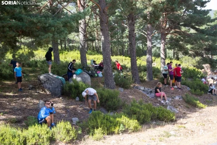 La Vuelta Ciclista en la Laguna Negra