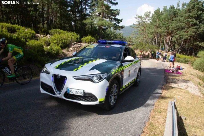 La Vuelta Ciclista en la Laguna Negra