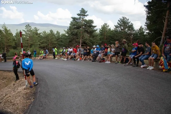 La Vuelta Ciclista en la Laguna Negra