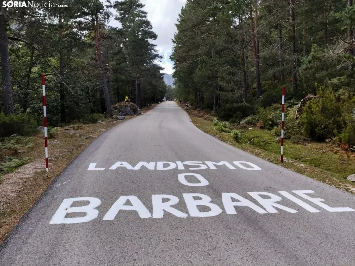 La Vuelta Ciclista en la Laguna Negra
