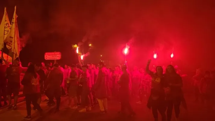 Una imagen del arranque de las fiestas. /elaltojalon.es