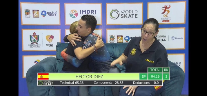 Héctor Díez finaliza en la quinta posición el Campeonato del Mundo de Patinaje de Colombia